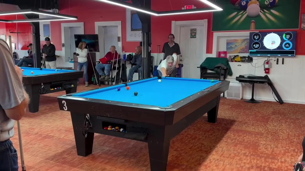Billiards league play at Cape Cod Canal Billiards Academy